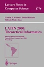 Cover: LATIN 2000: Theoretical Informatics - Springer