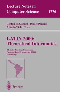 Abbildung von: LATIN 2000: Theoretical Informatics - Springer