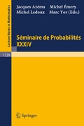 Cover: Seminaire de Probabilites XXXIV - Springer