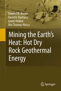 Cover: Mining the Earth's Heat: Hot Dry Rock Geothermal Energy - Springer