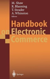 Enlarge image Cover: Handbook on Electronic Commerce - Springer