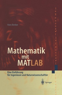 Abbildung von: Mathematik mit MATLAB - Springer