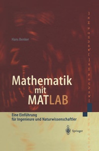 Enlarge image Cover: Mathematik mit MATLAB - Springer