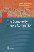 Cover: The Complexity Theory Companion - Springer