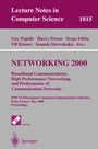 Cover: NETWORKING 2000. Broadband Communications, High Performance Networking, and Performance of Communication Networks - Springer