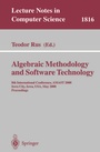 Cover: Algebraic Methodology and Software Technology - Springer