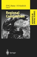 Cover: Regional Competition - Springer