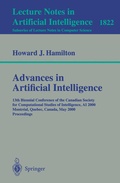 Cover: Advances in Artificial Intelligence - Springer