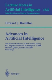 Enlarge image Cover: Advances in Artificial Intelligence - Springer