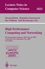 Cover: High-Performance Computing and Networking - Springer