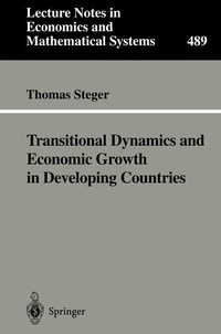 Enlarge image Cover: Transitional Dynamics and Economic Growth in Developing Countries - Springer