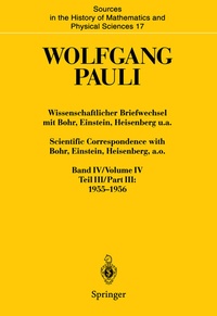 Abbildung von: Wissenschaftlicher Briefwechsel mit Bohr, Einstein, Heisenberg u.a. Band IV, Teil III: 1955-1956. Scientific Correspondence with Bohr, Einstein, Heisenberg, a.o. Volume IV, Part III: 1955-1956 - Springer