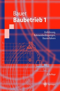 Enlarge image Cover: Baubetrieb 1 - Springer