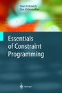 Cover: Essentials of Constraint Programming - Springer