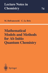 Abbildung von: Mathematical Models and Methods for Ab Initio Quantum Chemistry - Springer