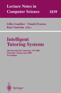 Enlarge image Cover: Intelligent Tutoring Systems - Springer