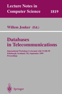 Enlarge image Cover: Databases in Telecommunications - Springer