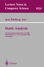 Cover: Static Analysis - Springer