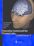 Cover: Executive Control and the Frontal Lobe: Current Issues - Springer