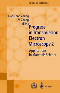 Enlarge image Cover: Progress in Transmission Electron Microscopy 2 - Springer