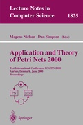 Cover: Application and Theory of Petri Nets 2000 - Springer