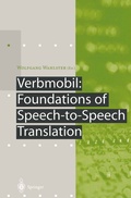 Cover: Verbmobil: Foundations of Speech-to-Speech Translation - Springer