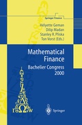 Cover: Mathematical Finance - Bachelier Congress 2000 - Springer