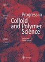 Cover: Surface and Colloid Science - Springer