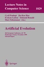 Cover: Artificial Evolution - Springer