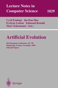 Enlarge image Cover: Artificial Evolution - Springer