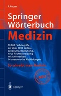 Cover: Springer W&ouml;rterbuch Medizin - Springer