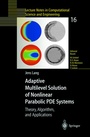 Cover: Adaptive Multilevel Solution of Nonlinear Parabolic PDE Systems - Springer