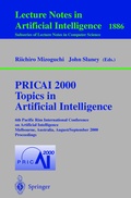 Cover: PRICAI 2000 Topics in Artificial Intelligence - Springer