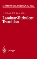 Cover: Laminar-Turbulent Transition - Springer