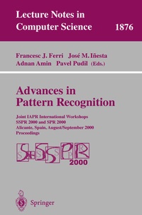 Enlarge image Cover: Advances in Pattern Recognition - Springer