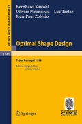 Cover: Optimal Shape Design - Springer