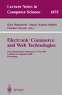 Cover: Electronic Commerce and Web Technologies - Springer