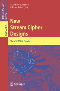 Enlarge image Cover: New Stream Cipher Designs - Springer