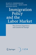 Cover: Immigration Policy and the Labor Market - Springer