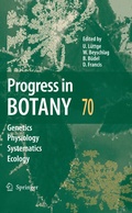 Cover: Progress in Botany 70 - Springer