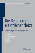 Cover: Die Regulierung elektrischer Netze - Springer