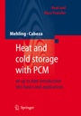 Cover: Heat and cold storage with PCM - Springer