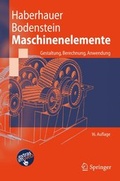 Cover: Maschinenelemente - Springer