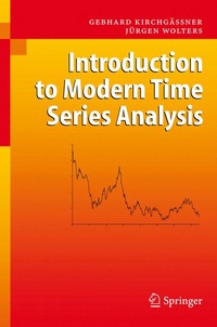 Enlarge image Cover: Introduction to Modern Time Series Analysis - Springer