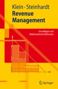 Cover: Revenue Management - Springer