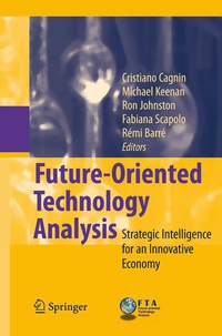 Enlarge image Cover: Future-Oriented Technology Analysis - Springer