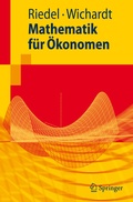 Bild: Mathematik f&uuml;r &Ouml;konomen - Springer