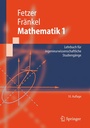 Cover: Mathematik 1 - Springer