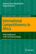 Cover: International Competitiveness in Africa - Springer