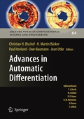 Cover: Advances in Automatic Differentiation - Springer